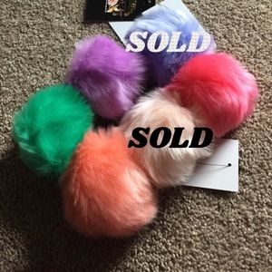 🆕Pom Pom Bag Charms 💕